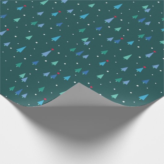 Winterliche Wälder von Primary.com Geschenkpapier (Ecke)