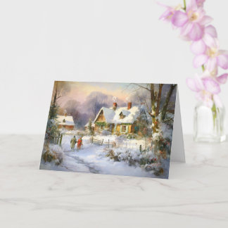 Winterliche Wärme im Bauernhaus Karte