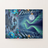 Winterlicher Mystischer Garten Puzzle (Horizontal)