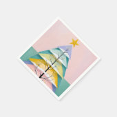 Winterlicher Pastellschimmer Serviette (Ecke)