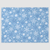 Winterlicher Schnee Seidenpapier (Vorderseite)