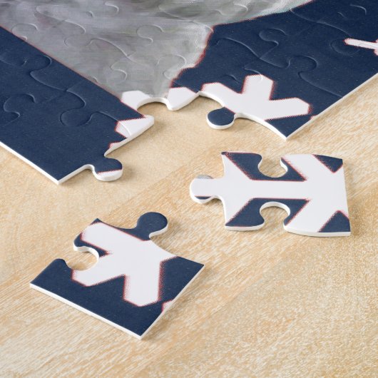 WINTERLICHES WESTIE PUZZLE (Seite)