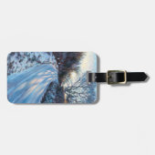 Winterlicht Gepäckanhänger (Vorderseite horizontal)