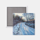 Winterlicht Magnet (Vorderseite/Rückseite)