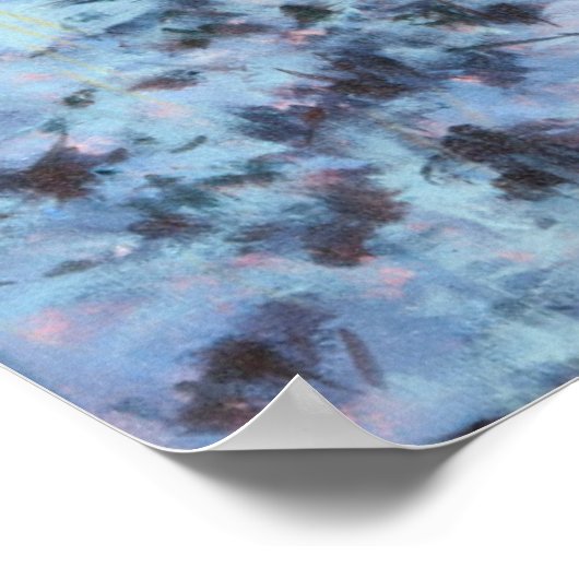 Winterlicht Poster (Ecke)