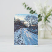 Winterlicht Postkarte (Stehend Vorderseite)