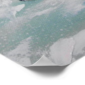 Winterliebhaber Schnee London Thames Big Ben Gemäl Poster (Ecke)