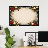Winterlied Poster (Heimbüro)
