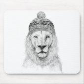Winterlion (bw. mousepad (Vorne)