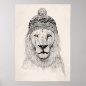 Winterlion (bw. poster (Vorne)