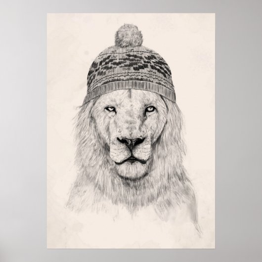 Winterlion (bw. poster (Vorne)