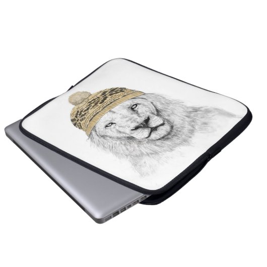Winterlion Laptopschutzhülle (Vorne Knopf)