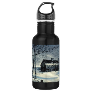 Winterlodge Edelstahlflasche