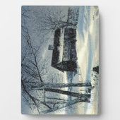 Winterlodge Fotoplatte (Vorderseite)