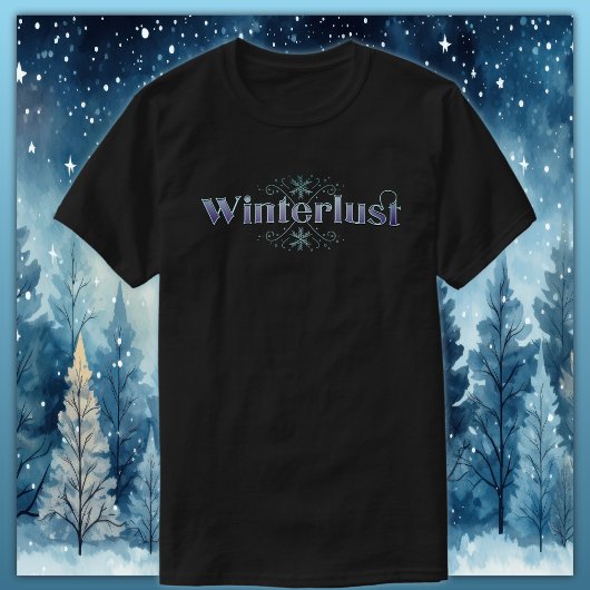 Winterlust Lila T-Shirt