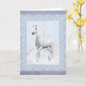 Wintermagie, eine Pferdegeschichte. Karte (Gelbe Blume)