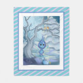 Wintermagie Fleecedecke (Vorderseite)