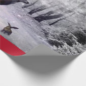Wintermagie Geschenkpapier (Ecke)