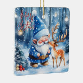 Wintermagie Keramikornament (Rechts)