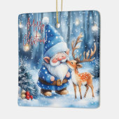 Wintermagie Keramikornament (Links)