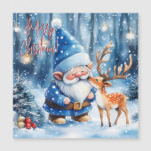 Wintermagie Magnetkarte (Vorderseite)