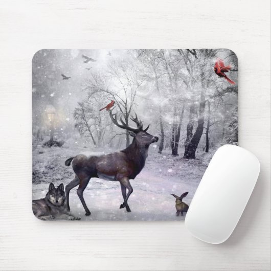 Wintermagie Mousepad (Mit Mouse)