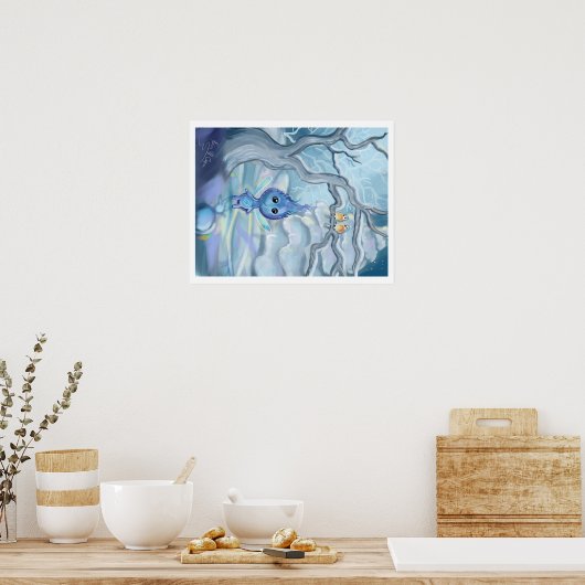 Wintermagie Poster (Küche)