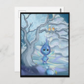 Wintermagie Postkarte (Vorne/Hinten)