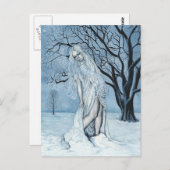 Wintermagie-Postkarte Postkarte (Vorne/Hinten)