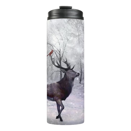 Wintermagie Thermosbecher (Vorderseite)