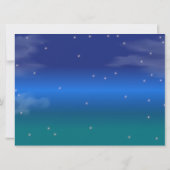 Wintermagie Weihnachten Einladung (Rückseite)