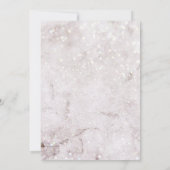 Wintermagie Weihnachtsfeier Einladung (Rückseite)