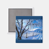 Wintermagnet Magnet (Vorderseite/Rückseite)