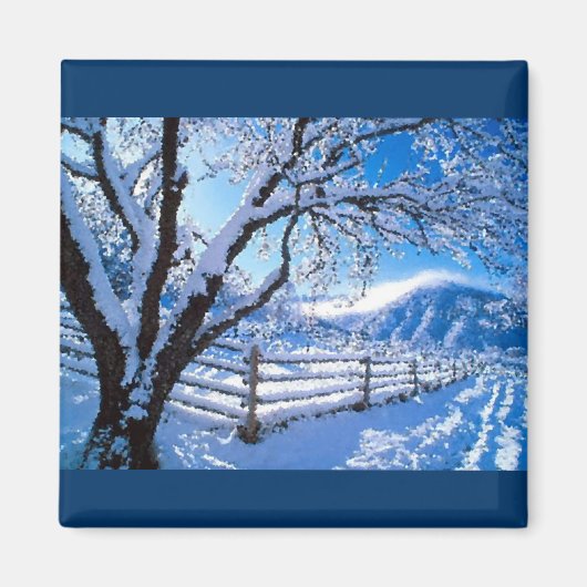 Wintermagnet Magnet (Vorne)