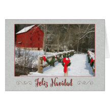 Wintermalerei Navidad