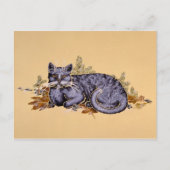 Wintermäntel Postkarte (Vorderseite)