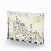 Wintermärchen: Das verzauberte Schloss Fotoblock (Rechts)