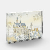 Wintermärchen: Das verzauberte Schloss Fotoblock (Links)