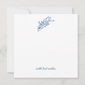 Wintermärchen. Karte (Rückseite)