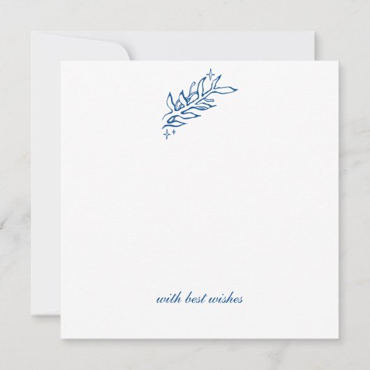 Wintermärchen. Karte (Rückseite)