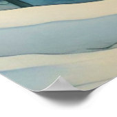 Wintermärchen - künstlerisch poster (Ecke)