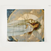 Wintermärchen - künstlerisch wandteppich (Vorderseite (Horizontal))