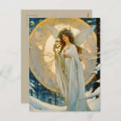 Wintermärchen - Künstliche Postkarte (Vorne/Hinten)