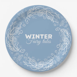 Wintermärchen. Pappteller