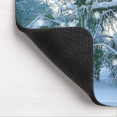 Wintermärchenland mousepad (Ecke)