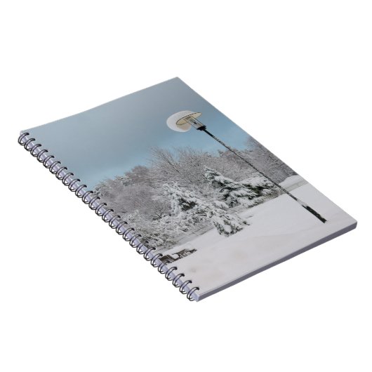 Wintermärchenland Notizblock (Rechte Seite)