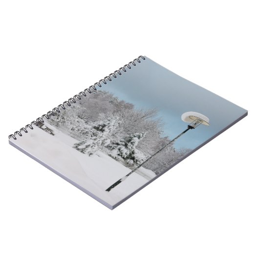 Wintermärchenland Notizblock (Linke Seite)