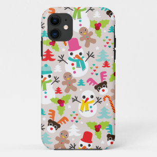 Wintermärchenlandweihnachtsillustration iphone Case-Mate iPhone hülle