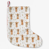 Wintermärchenneutraler Weihnachtsweihnachtsbaum fü Kleiner Weihnachtsstrumpf (Vorderseite)