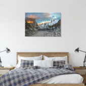 Wintermarke Leinwanddruck (Insitu (Schlafzimmer))